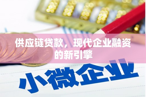 城东供应链贷款，现代企业融资的新引擎