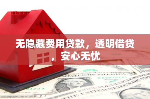 城东无隐藏费用贷款，透明借贷，安心无忧
