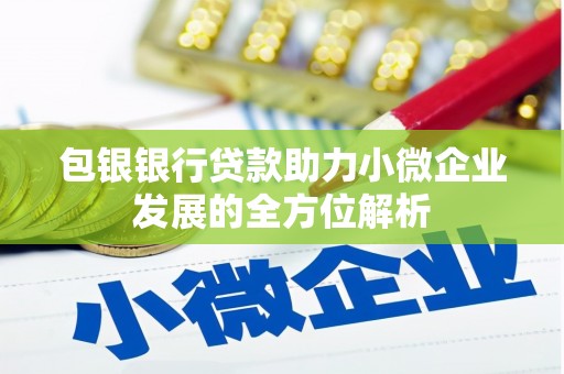 城东包银银行贷款助力小微企业发展的全方位解析