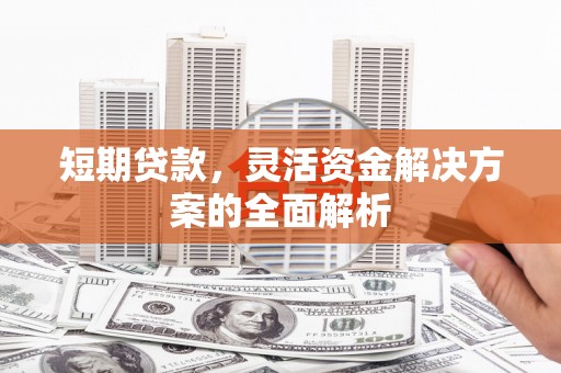 城东短期贷款，灵活资金解决方案的全面解析