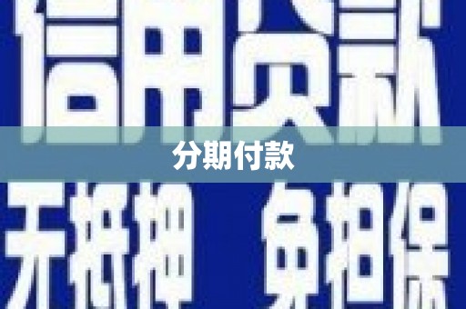 城东分期付款