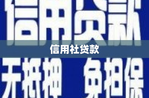 城东信用社贷款