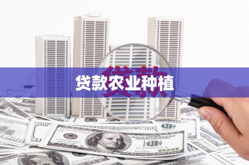 城东贷款农业种植