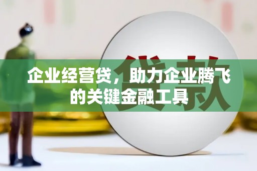 城东企业经营贷，助力企业腾飞的关键金融工具