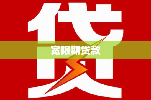 城东宽限期贷款