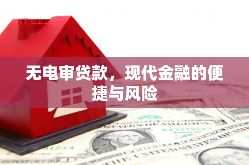 城东无电审贷款，现代金融的便捷与风险