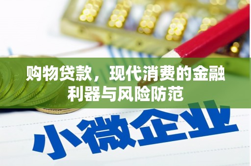 城东购物贷款，现代消费的金融利器与风险防范