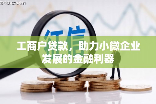 城东工商户贷款，助力小微企业发展的金融利器