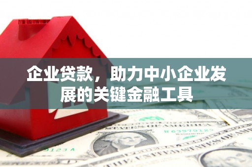 城东企业贷款，助力中小企业发展的关键金融工具