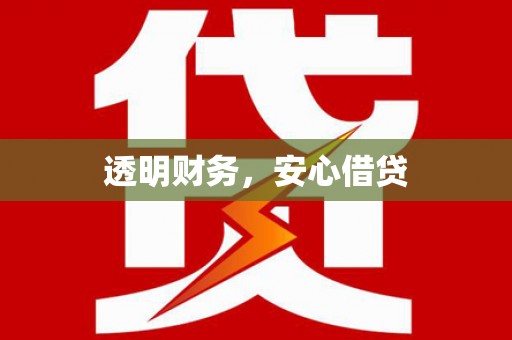 城东透明财务，安心借贷
