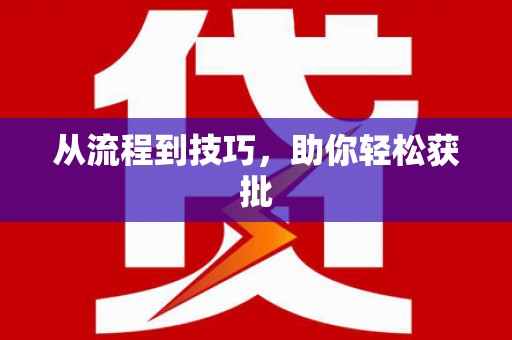 城东从流程到技巧，助你轻松获批